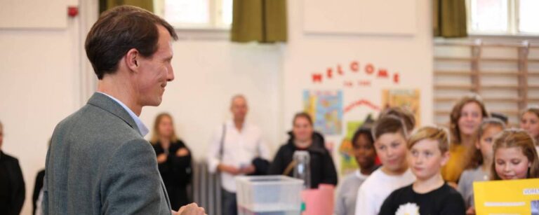 H.K.H. Prins Joachim til privatskole: “I har en stærk naturfaglig kultur”